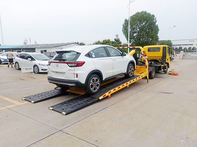 程力專用汽車二十二分公司 國六江淮駿鈴V5藍牌清障車，專業道路救援新選擇