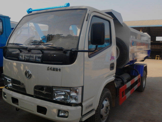 蘇州側裝掛桶式垃圾車銷售代理部徐經理 專業供應，品質服務